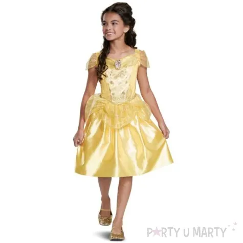 stroj dla dzieci bella classic sukienka zolta disguise 109 123 cm