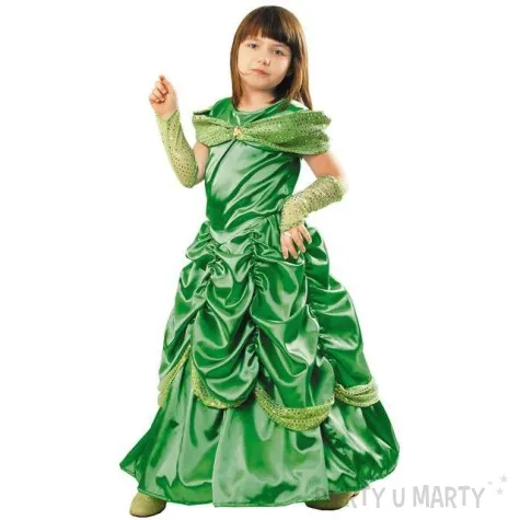 stroj dla dzieci bella lux zielona kraszek rozm 98 104 cm