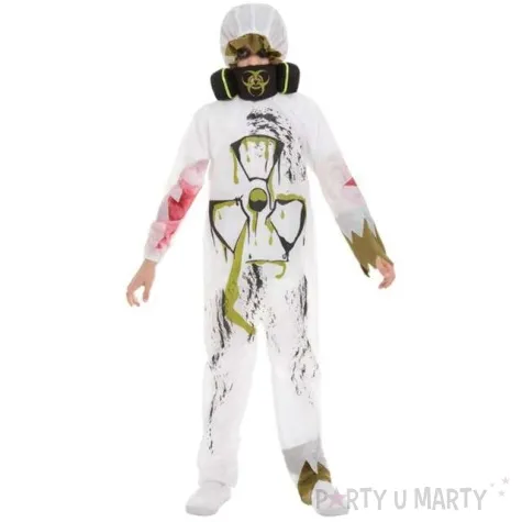 stroj dla dzieci biohazard bialy smiffys rozm l