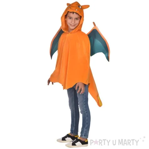 stroj dla dzieci charizard pokemon peleryna amscan rozm 98 122 cm