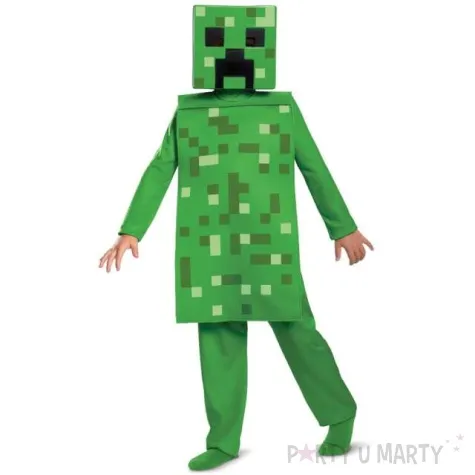 stroj dla dzieci creeper boy minecraft disguise costumes 4 6 lat