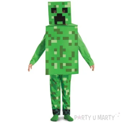 stroj dla dzieci creeper boy minecraft disguise costumes rozm 122 125 cm