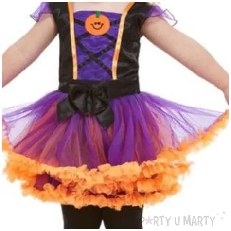 stroj dla dzieci czarownica dyniowa smiffys rozm 1 2 lata