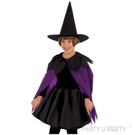 stroj dla dzieci czarownica kapelusz i peleryna carnival toys