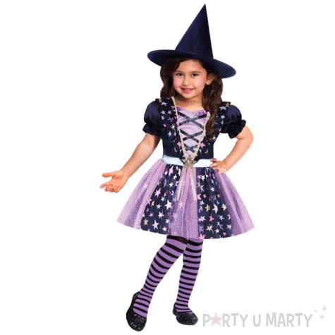 stroj dla dzieci czarownica tiulowa amscan 92 98 cm