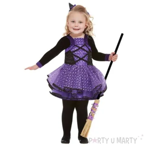 stroj dla dzieci czarownica viola smiffys 1 2 lat