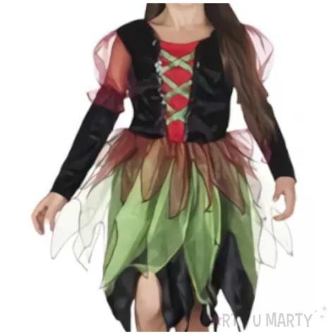 stroj dla dzieci czarownica w kapeluszu partytino 134 140 cm