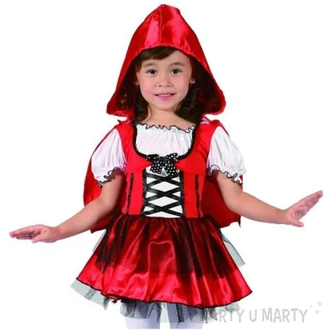 stroj dla dzieci czerwony kapturek godan rozm 92 104 cm