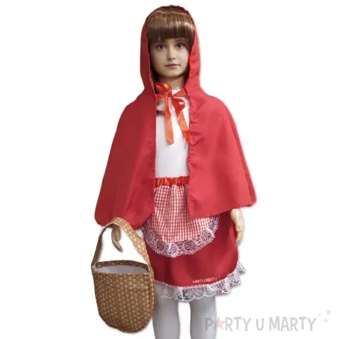 stroj dla dzieci czerwony kapturek z koszyczkiem kraszek rozm uniw
