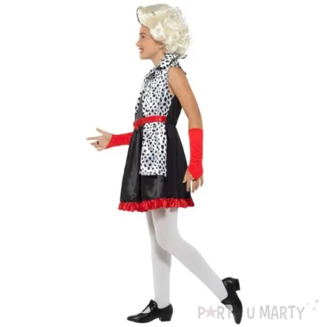 stroj dla dzieci dama cruella de mon kolorowy smiffys rozm m