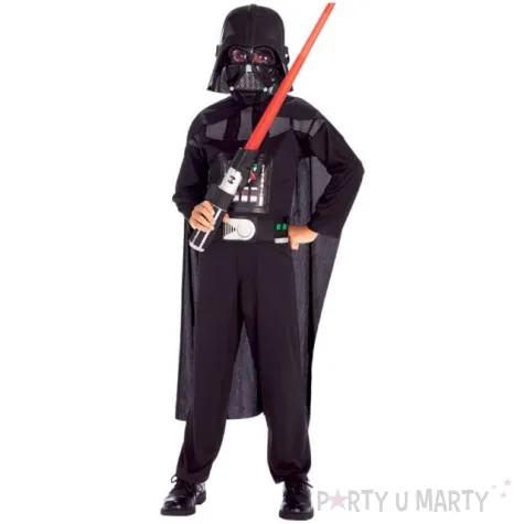 stroj dla dzieci darth vader z maska lux rubies rozm 128 134 cm