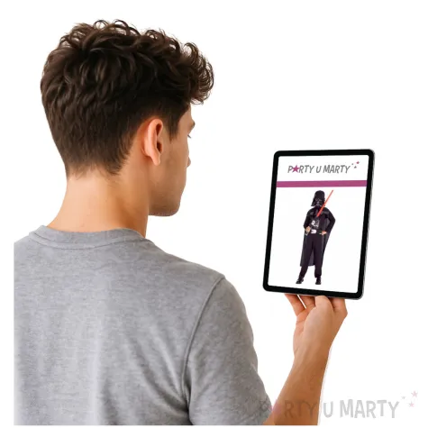 stroj dla dzieci darth vader z maska lux rubies rozm 128 134 cm