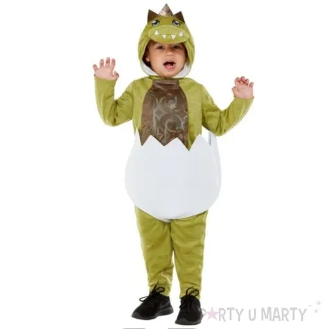 stroj dla dzieci dinozaur w skorupce smiffys 104 110 cm