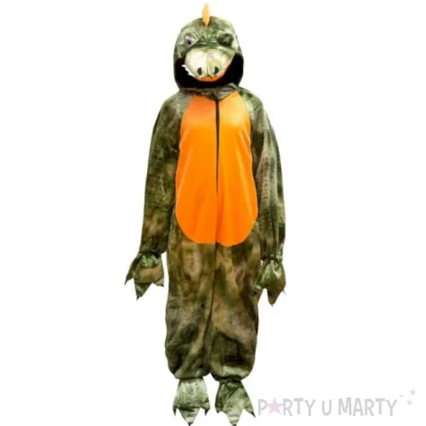 stroj dla dzieci dinozaur z luskami kraszek 92 104 cm