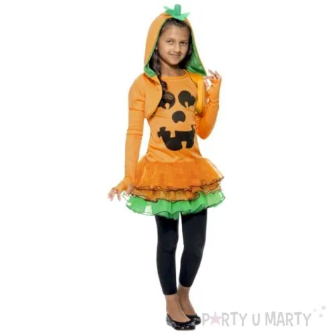 stroj dla dzieci dynia tutu pomaranczowy smiffys rozm 116 128 cm