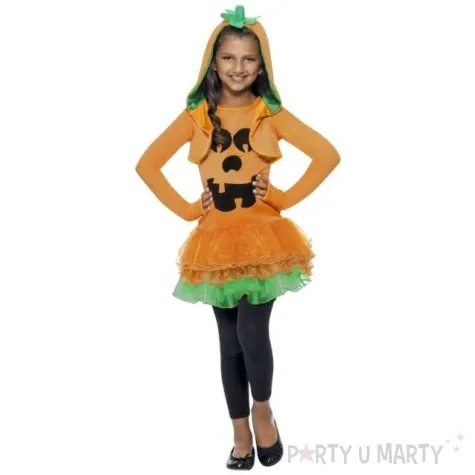 stroj dla dzieci dynia tutu pomaranczowy smiffys rozm 116 128 cm