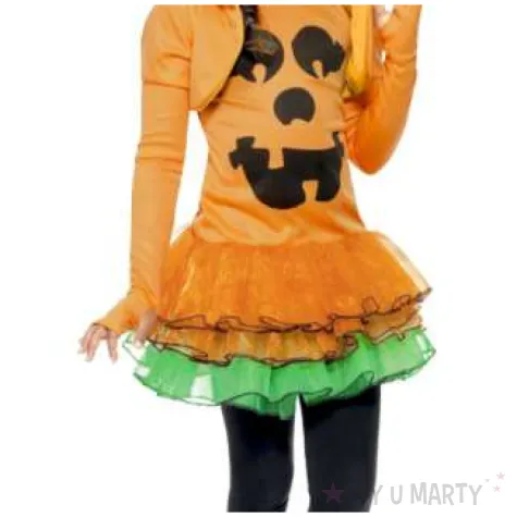 stroj dla dzieci dynia tutu pomaranczowy smiffys rozm 130 140 cm