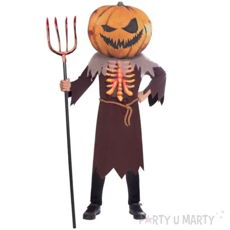 stroj dla dzieci dynia z wielka glowa amscan 140 152 cm