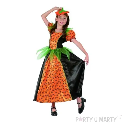 stroj dla dzieci dyniowa dama rozm 120 130 cm