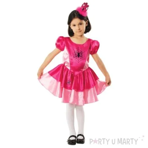 stroj dla dzieci dziewczyna pajak kraszek 110 116 cm