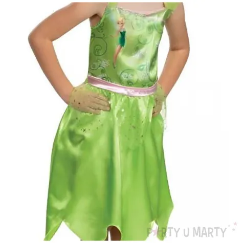 stroj dla dzieci dzwoneczek sukienka zielony disguise rozm 110 116