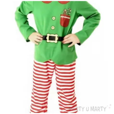 stroj dla dzieci elf maly pomocnik zielony party tino 110 116