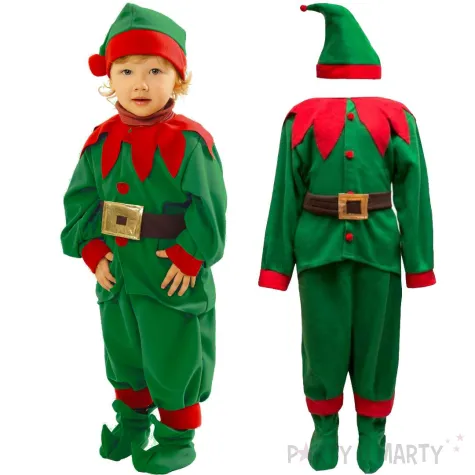 stroj dla dzieci elf pomocnik mikolaja kraszek 110 120 cm