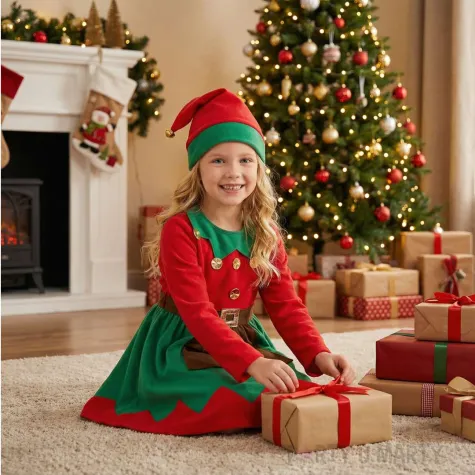 stroj dla dzieci elfka guirca 110 122 cm