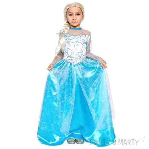 stroj dla dzieci elsa frozen kraina lodu rozm 120 130 cm