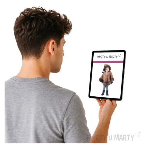 stroj dla dzieci eskimos w ponczo funny fashion rozm uniw