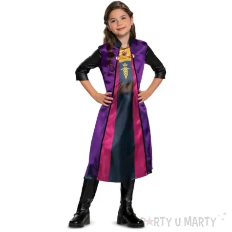 stroj dla dzieci frozen anna classic sukienka disguise 124 135 cm
