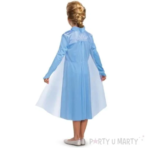 stroj dla dzieci frozen elsa basic sukienka blekitna disguise 109 123 cm