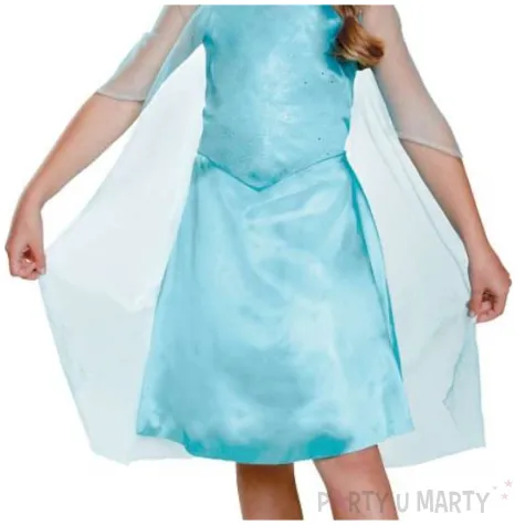 stroj dla dzieci frozen elsa sukienka blekitny disguise 122 130 cm