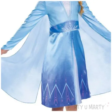 stroj dla dzieci frozen elsa sukienka blekitny disguise 98 110