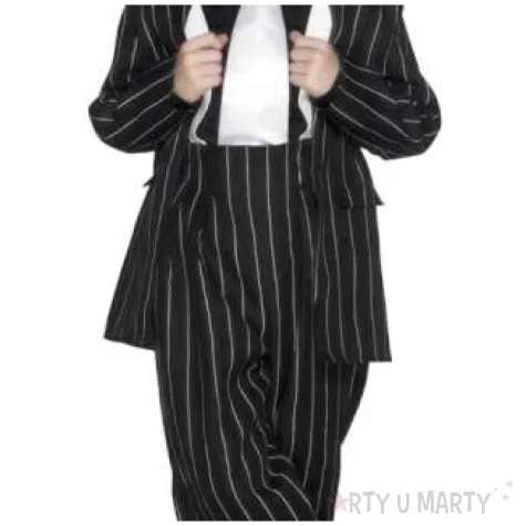 stroj dla dzieci gangster zoot czarny smiffys rozm 152 164 cm