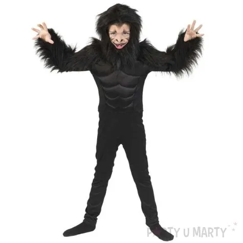 stroj dla dzieci goryl george funnyfashion rozm 164 cm