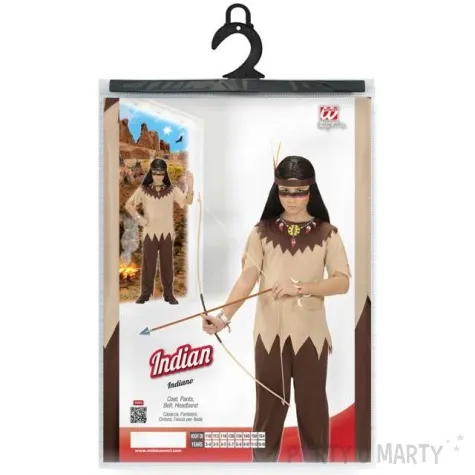 stroj dla dzieci indianin apacz widmann rozm 4 5 lat