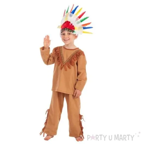 stroj dla dzieci indianin carnival toys rozm 4 7 lat