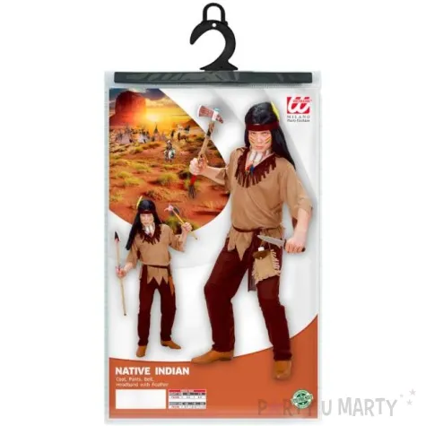 stroj dla dzieci indianin rdzenny widmann 98 104 cm