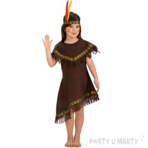 stroj dla dzieci indianka carnival toys 122 128 cm