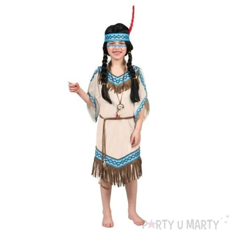 stroj dla dzieci indianka funny fashion rozm 128 cm