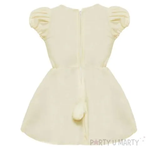 stroj dla dzieci jaselka owieczka ecru kraszek 98 104 cm