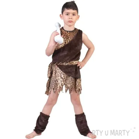 stroj dla dzieci jaskiniowiec funny fashion rozm 140 cm