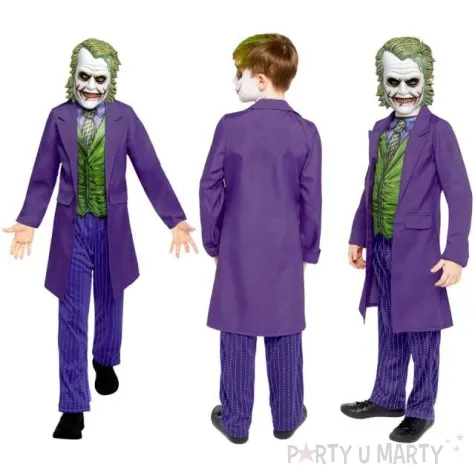 stroj dla dzieci joker amscan rozm 116 128 cm