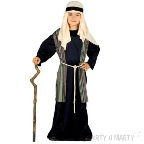 stroj dla dzieci jozef czarny guirca rozm 110 116 cm