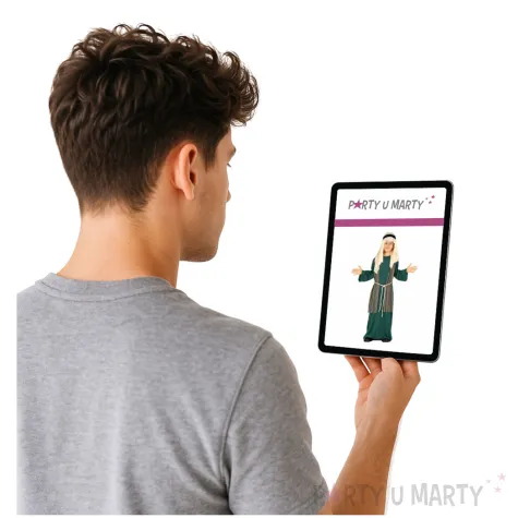 stroj dla dzieci jozef zielony guirca rozm 98 104 cm