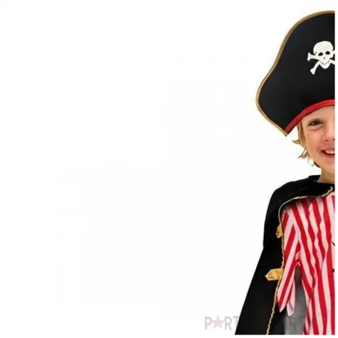 stroj dla dzieci kapitan piratow partydeco rozm 116 128 cm