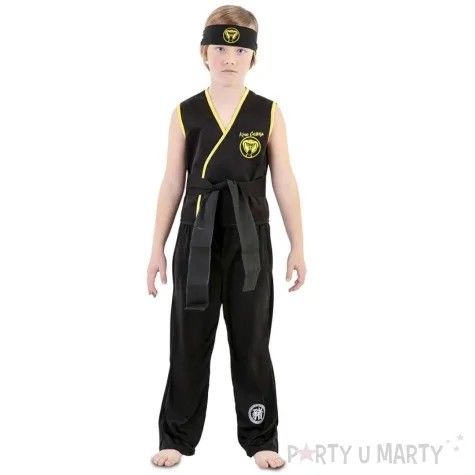 stroj dla dzieci karateka cobra king fyasa rozm 92 104 cm