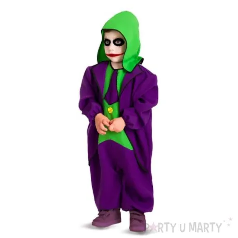 stroj dla dzieci klaun fioletowy carnival toys 86 98 cm