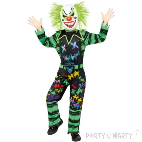 stroj dla dzieci klaun haha amscan 146 152 cm